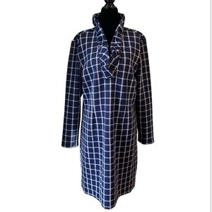 Tyler Boe blue white dress size XL